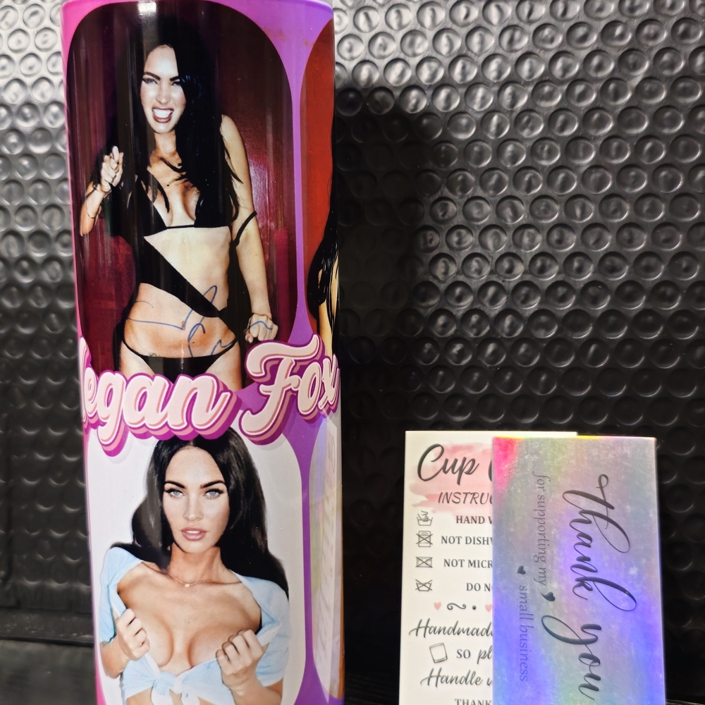 Megan Fox 20 Oz Tumbler
